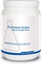 Biotics Research Pea Protein Isolate Natural Vanilla Flavored, Mischt leicht mit Wasser oder Saft, Premium Pea Protein, 21 Gramm Clean Protein per Serving 16 Unzen