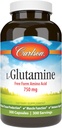 Carlson - L-Glutamin, Freiform-Aminosäure, 750 mg, Muskelgewebe Produktion, 300 Kapseln