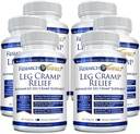 Forschung Verifizierte Leg Cramps - Magnesium, B Vitamine, Ingwer, Kamille, BioPerine - Zirkulationsunterstützung - Vegan - 6 Monate Versorgung