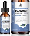 Magnesio Liquido con Glycinate, Citrato, Ossido, Taurate e Malate, Aroma di mirtillo, 2 Fl Oz