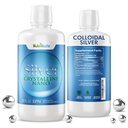 NutriNoche Colloidal Silver Mineral Liquid Supplement - 30 ppm - 32 Unzen - Kolloidale Mineralien