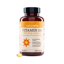 NatureWise Vitamin D3 5000iu (125 mcg) 1 Jahr Versorgung für Immununterstützung, Gesunde Muskelfunktion und Knochengesundheit - Non-GMO, Glutenfrei in Bio Extra Virgin Olivenöl, (Mini Softgel), 360 Count