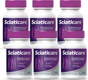 Vita Sciences Sciaticare Nerve beruhigende Ergänzung Vitamine mit natürlichem R-ALA Form 40X Stärke, nicht synthetisch Alpha Lipoic Acid (ALA) - Lower Lumbar Sciatica - 60 Count (Pack von 6)
