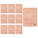 Boobie Body Superfood Protein Meal Ersatz Shake, Vanilla Chai Flavor | 19g Protein | Safe für Schwangerschaft, Lactation, & Mutterschaft | Organic, Vegan, Zero Sugar, 10 Single Serve Packets (1.02 oz pro Stück)
