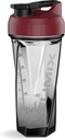 HELIMIX 2.0 Vortex Blender Shaker Bottle Holds upto 28oz | No Blending Ball or Whisk | USA Made | Portable Pre Workout Whey Protein Drink Shaker Cup | Mixes Cocktails Smoothies Shakes | Top Rack Safe