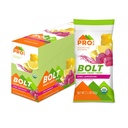 PROBAR - Bolt Organic Energy Chews, Pink Lemonade, Non-GMO, Gluten-Free, USDA Certified Organic, Healthy, Natural Energy, Fast Fuel Gummies mit Vitaminen B & C (12 Count)