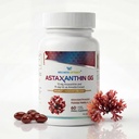 WELLNESS EXTRACT Astaxanthin 12mg Supplement – AstaREALTM Astaxanthin mit GG-Gold® Geranylgeraniol & DeltaGold® Tocotrienols, Leistungsstarke Antioxidantien für Augen, Haut und Herzgesundheit – 60 Softgels