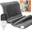 Elektrisches Heizkissen für Periodenkramps - 35"x20" XL Large Heated Pads für Rücken, Hals, Schulter und Beine Schmerzlinderung, Moist Heat Option, Maschinenwaschbar, 6 Heat Settings, Auto Shut Off, Soft Velvet