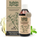 AKSHAR Ayurveda - Tulsin Syrup, Natürlicher Hustensirup mit Licorice, Ginger, Turmeric, Basilikum, Malabar Nut - Atemwegserkrankungen, Mucus Relief & Bronchial Wellness Syrup (6.8 fl oz)