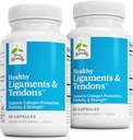 Terry Naturally Healthy Ligaments & Tendons - Integratore alimentare per il supporto Connective Tissue & Joint Lubrication - Formula Non OGM per aiutare Ligament & Muscle Health - 60 Capsule, 2 Pack