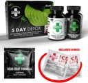 Trousse de désintoxication 5 jours +Plus - 72ct Capsules