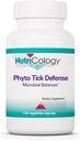 Nutricology - Phyto Tick Defense Supplement - Pilzkomplex, Pilzextrakt, Lions Mane, Cordyceps, Beta Glucans, Vegetarische Kapseln - 120 Count