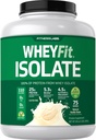 Whey Protein Isolate WheyFit (Natural Vanilla Breeze), 5 lb (2.268 kg) Flaschen