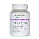 Transformation Die Genesis der guten Gesundheit Enzyme ReleaseZyme Blend Supplement mit natürlichen Kräutern, Advanced Digestive Support Formula mit Protease, Break Down Proteins, Plant Based, 100 Kapseln