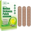 Motion Sickness Patches für Auto- und Bootsfahrten, Schiffe, Kreuzfahrten und Flugzeuge & andere Transportformen - Travel Essentials, für Erwachsene und Kinder (48 Count)
