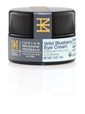 Indian Meadow Kräuter Wild Blueberry Augencreme (.5oz) - Unter Augencreme für Puffy Eyes & Fine Lines – Anti-Aging Eye Care w/Organic Kräuter, Öle