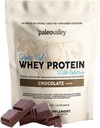 Paleovalley 100% Grassfed Whey Protein Pulver mit Colostrum, 13g Protein, Schokolade, Muskelaufbau, Immununterstützung, Gut Health