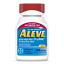 Aleve Gelcaps mit Easy Open Arthritis Cap, Naproxen Sodium, Medikamente für Arthritis Schmerzen, 160 Zähler