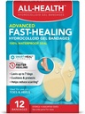 All Health Advanced Smart Healing Hydrocolloïd Gel Bandages, Assortiments, 12 ct.