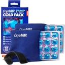 CryoMAX Cold Pack, wiederverwendbar, 8 Hour Cold Therapy Ice Pack, Small, 6"x 6" (Pack mit 2)