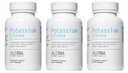 Kalium Citrat 99 mg - Unterstützt Elektrolyt Balance und Normal pH - Essential Mineral Kidney Stone Support Supplement - 100 Vegetarische Kapseln (Pack von 3)