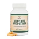 Methyliertes Multivitamin (nur methylierte und aktivierte Vitamine - Methylierter B-Komplex mit Trimethylglycin (TMG) und Methylfolat)(Non-GMO, Gluten Free MTHFR Supplement) 120 Kapseln von Doppelholz