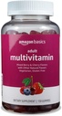 Gummie Multivitaminiche Adulte, Bacca Mista & Ciliegia, 150 Gummies, 75-Day Supply, Confezione da 1 (Precedentemente Solimo)
