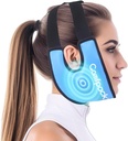 Weisheit Teeth Ice Pack Head Wrap mit Ear Hole Design, FSA Eligible, Soft Face Ice Pack Reusable Gel Hot Cold Therapy für TMJ Schmerz Relief, Oral Surgery, Face Swelling, Tonsillectomy Recovery