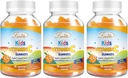 Lovita Vegan Vitamin C Gummi für Kinder, Große Verkostung Pflanzenbasierte Formel, Immunfunktion Unterstützung mit Vitamin C 150mg pro Tag Servieren & Xylitol, Natürliche Orange Flavored, 90 Gummi (Pack von 3)
