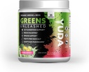 Yuda Organic Greens Unleashed Powder - Antioxidans Superfood Mixed Berry Drinks für Immununterstützung & Gut Gesundheit - Low Sugar, Non-GMO & Keto-Friendly Green Supplement - 35 Portionen (Pack von 1)