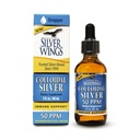 Natural Path Silver Wings Kolloidal Silber 50ppm (250mcg) Immununterstützungsergänzung 2 fl. oz. Dropper