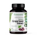 EMERALD LABS European Grape Seed Extract - Antioxidant & Immun Support Supplement - Unterstützt gesunden Blutfluss - 90 Gemüsekapseln (90-Day Supply)