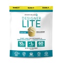 Designer Wellness, Designer Lite, Low Calorie Natural Protein, Prebiotic Fiber, Key Vitamins & Minerals, Vanilla Cupcake, 25.6 Unzen