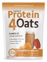 PEScience Protein4Oats, Protein-Pulver, um Amazing Tasting Protein Oatmeal zu machen, mit Whey und Casein, Glutenfrei, Peanut Butter und Honig, 12 Portionen