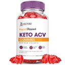 Rapid Ripped Keto ACV Gummis Advanced Formula 1000MG Rapidripped Keto Gummis Apfel Apfel Apfelessig Formuliert mit Granatapfel-Essigpulver B12 Vegan Non GMO 60 Gummys