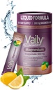 Vaily® Liquid Magnesium Supplement 300 mg - Verbesserte Absorption, Herz- und Knochengesundheit - Hilft beruhigenden Schlaf - Flüssiges Magnesium-Bisglycinat für Erwachsene - Zitronengeschmack, 30PK