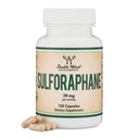 Sulforaphane Supplement - 20mg Sulforaphane per Serving (120 Kapseln) Potent Broccoli Extract for Healthy Aging (Derived from Broccoli Sprouts, Vegan Safe) von Double Wood