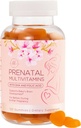 Pränatale Vitamin-Gummien - essentielle Nährstoffe für Frauen, Schwangerschaft & Fetale Entwicklung - Inklusive Folat (Folic Acid), DHA, Choline, Vitamin D - Bereiten, Support & Nourish Health - 120 Gummis