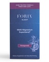 mellö Magnesium Supplement Superblend Powder - Magnesium Glycinat mit L-Theanin, GABA und Trace Minerals - Unterstützt Schlaf, Entspannung und Balanced Energy - Granatapfel, 10-Pack, Singles