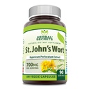Herbal Secrets St. John's Wort 700 Mg | Vegetarische Kapseln Ergänzung | Non-GMO | Gluten-Free | Made in USA (1 Pack | 180 Count)
