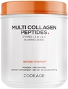 Codeage Multi Collagen Protein Powder Peptide, hydrolysiertes Kollagen für Frauen & Männer, Collagen Supplements, Gras Fed Bone Broth, 2-Monats-Versorgung, Entflammt, Typ 1, 2, 3, 5 & 10, Non-GMO - 20 OZ