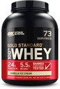 Optimum Nutrition Gold Standard Whey Vanilla Ice Cream - 5 lbs .