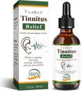 Yuaben Tinnitus Relief für Ringen Ohren, Ohr Tropfen für gekämmte Ohren & Ohrring Relief, natürliche Inhaltsstoffe