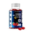 Vitamatic Sugar Free Melatonin 60 mg - 60 vegetarische Gummis - Non-Habit Forming Supplement