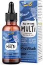 All-in-One Multi-Flüssig-Multivitamin für Hunde und Katzen – Tägliche Ergänzung mit Verdauungs-, Immunitäts-, Allergy & Skin & Coat-Unterstützung, Mobilitätsunterstützung – Antioxidante Mischung für Langlebigkeit, 2oz