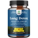 Lung Detox Mullein Leaf Capsules - Reinigung Mullein Lung Cleanse Complex mit NAC Quercetin & Cordyceps Extrakten - Leaf Herb Respiratorische Ergänzung für Sinus Immunität und Atmungsunterstützung