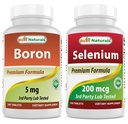 Bor 5 mg & Selen 200 mcg