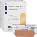 Henry Schein sterile Klebebandagen, 1" x 3" – Box von 100 flexiblen, atmungsaktiven Streifen – Weiche, dehnbare Wundabdeckungen für Erste Hilfe, medizinische Verwendung, Kliniken & Notfall Kits