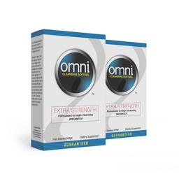Wellgenix Omni Herbal Cleanse Detox - Extra Strength Detoxifying Softgel - Ganzkörper-Detox-System - Schnelles Eintägiges Reinigen (2 Pack)