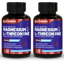 Magnesium L-Threonin Kapseln, Magnesium Threonin Ergänzung, 1900mg Magnesium L-Threonin, Non GMO, Glutenfrei - 240 Veg Kapseln